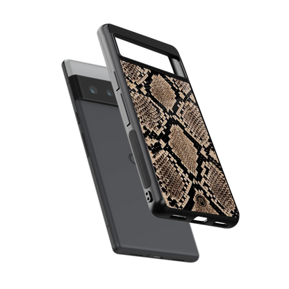 scaly chic back phone cover | glass case for google pixel 6 pro