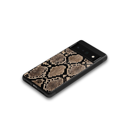 scaly chic back phone cover | glass case for google pixel 6 pro