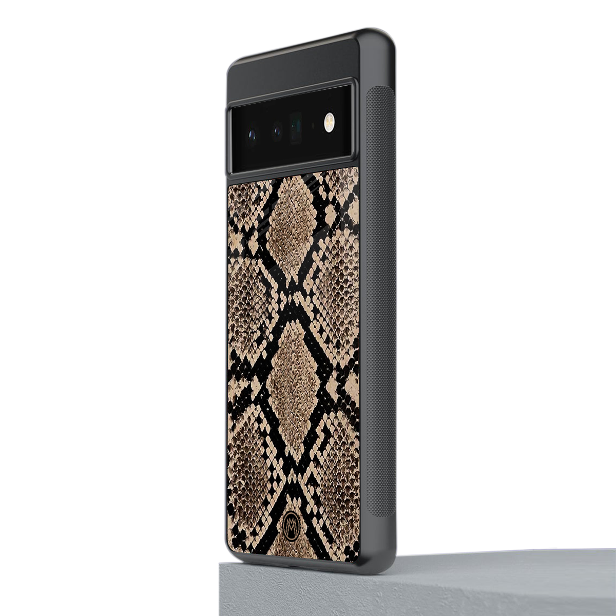 scaly chic back phone cover | glass case for google pixel 6 pro