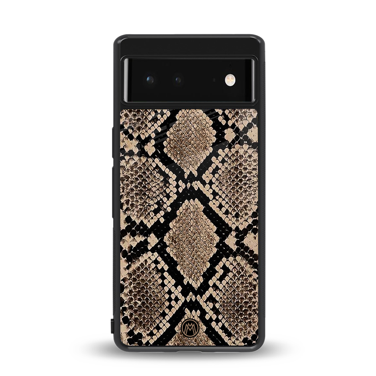 scaly chic back phone cover | glass case for google pixel 6