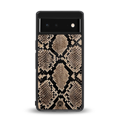 scaly chic back phone cover | glass case for Google Pixel 6A