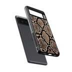 scaly chic back phone cover | glass case for google pixel 6