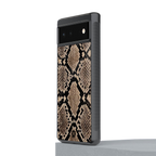 scaly chic back phone cover | glass case for google pixel 6