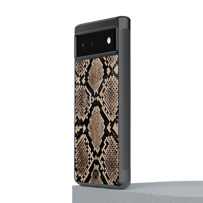 scaly chic back phone cover | glass case for Google Pixel 6A