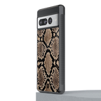 scaly chic back phone cover | glass case for google pixel 7 pro
