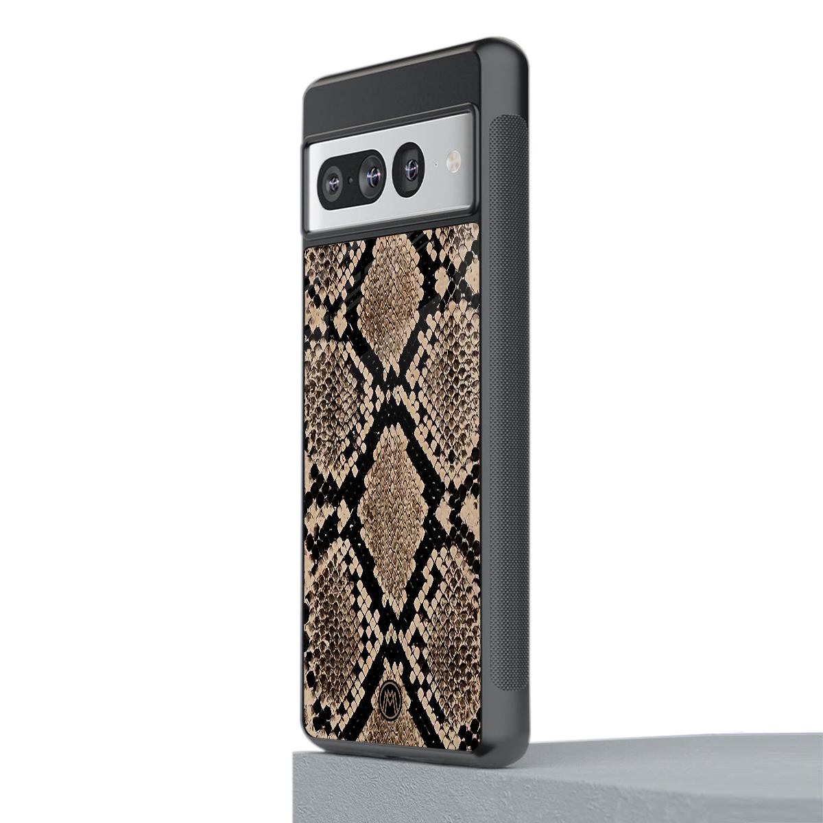 scaly chic back phone cover | glass case for google pixel 7 pro