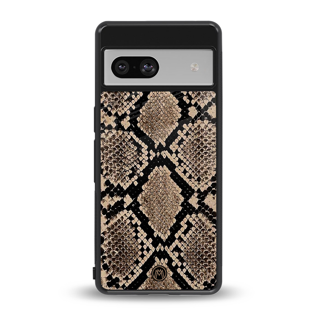 scaly chic back phone cover | glass case for Google Pixel 7