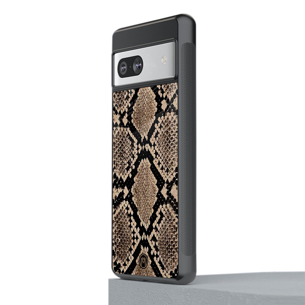 scaly chic back phone cover | glass case for Google Pixel 7