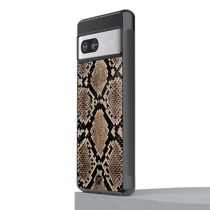 scaly chic back phone cover | glass case for Google Pixel 7A