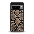 scaly chic back phone cover | glass case for google pixel 8 pro