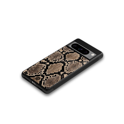 scaly chic back phone cover | glass case for google pixel 8 pro