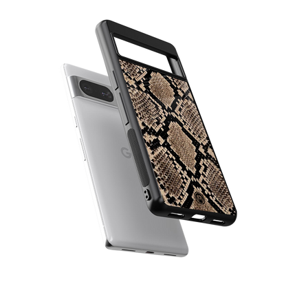 scaly chic back phone cover | glass case for Google Pixel 8