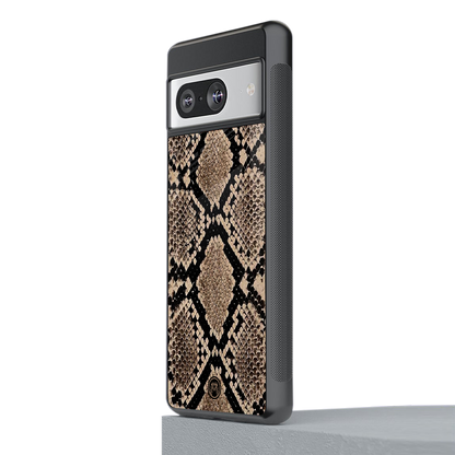 scaly chic back phone cover | glass case for Google Pixel 8