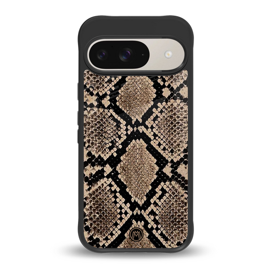 scaly chic back phone cover | glass case for google pixel 9