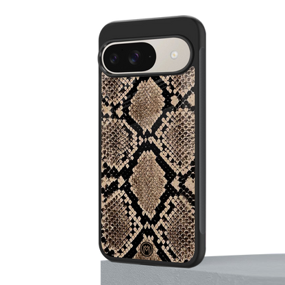 scaly chic back phone cover | glass case for google pixel 9