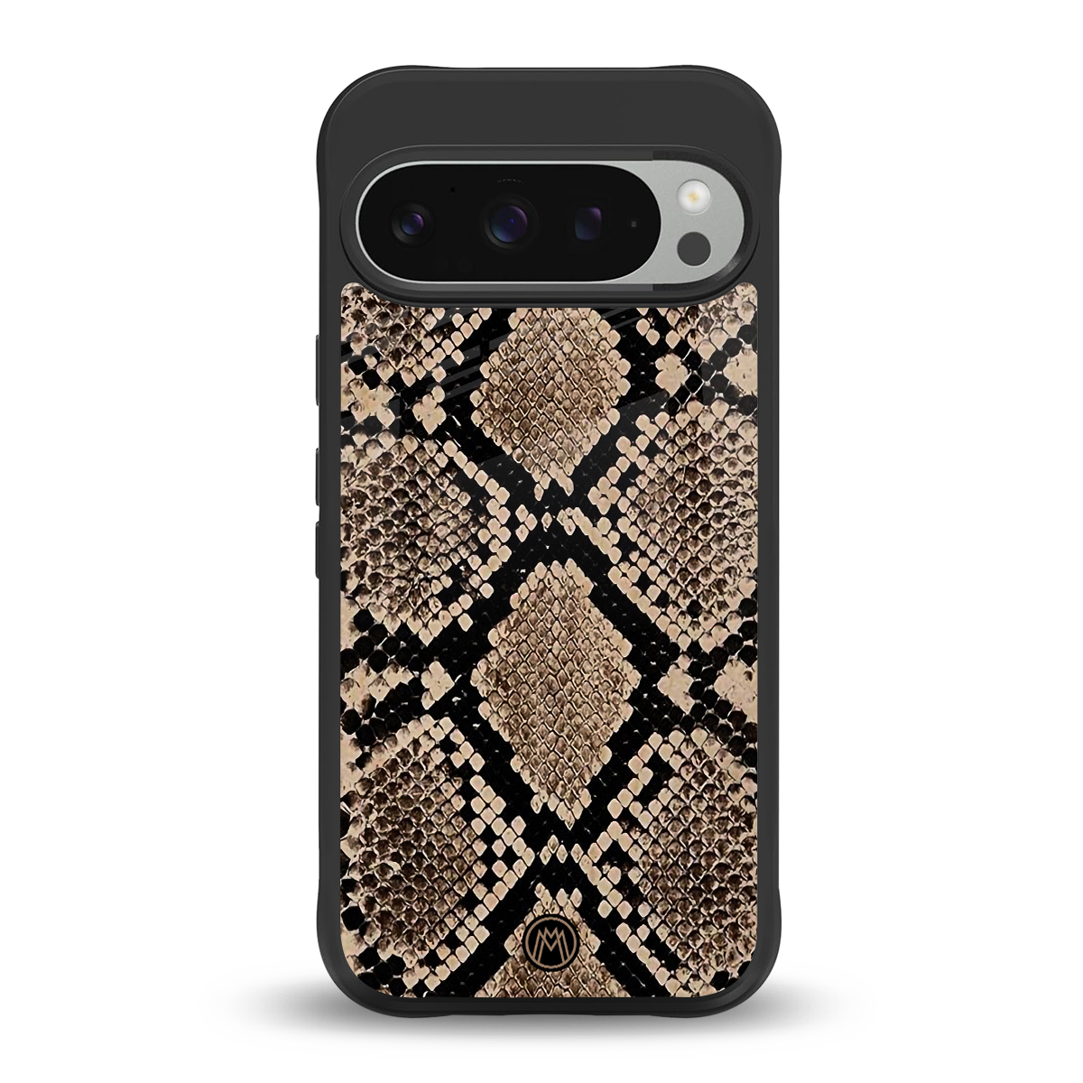 scaly chic back phone cover | glass case for google pixel 9 pro xl