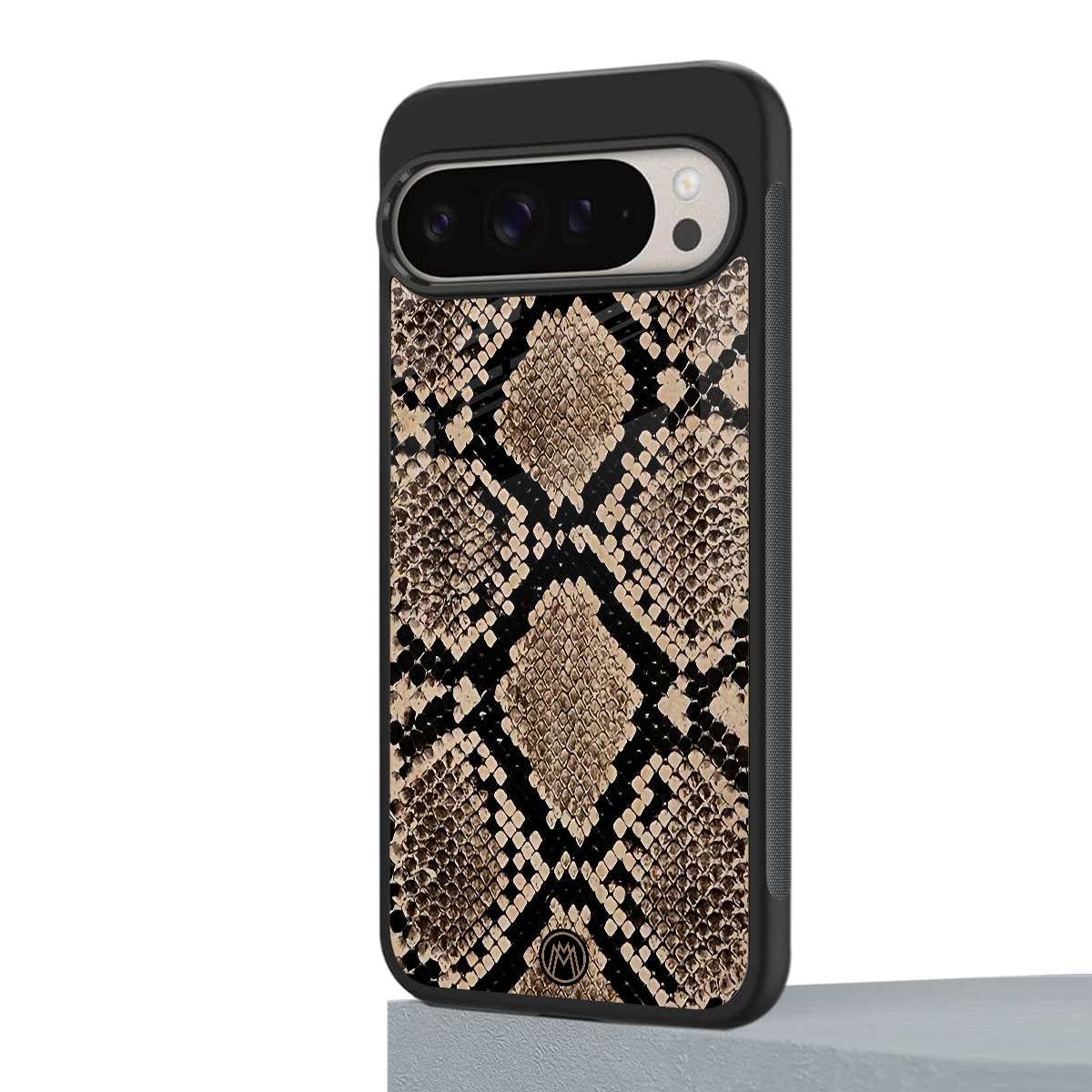 scaly chic back phone cover | glass case for google pixel 9 pro xl