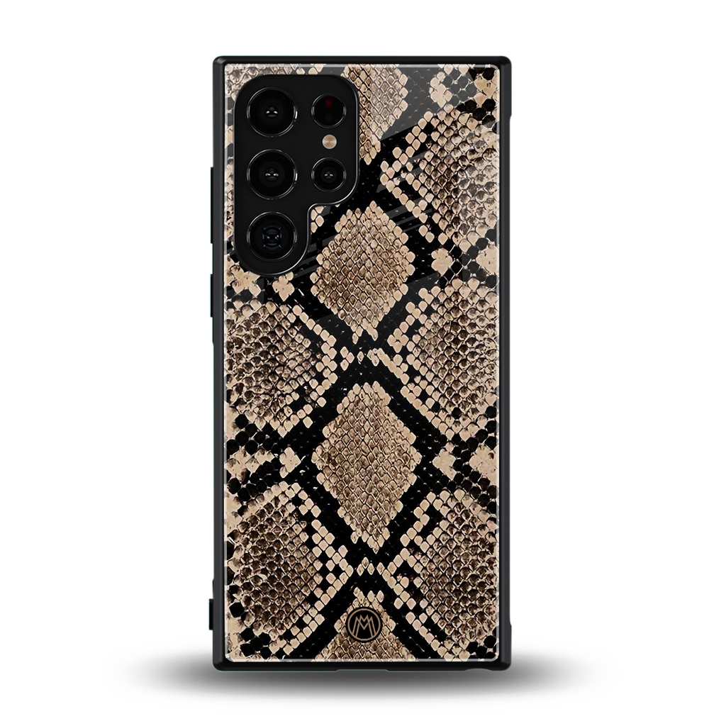 scaly chic back phone cover | glass case for samsung galaxy s24 ultra