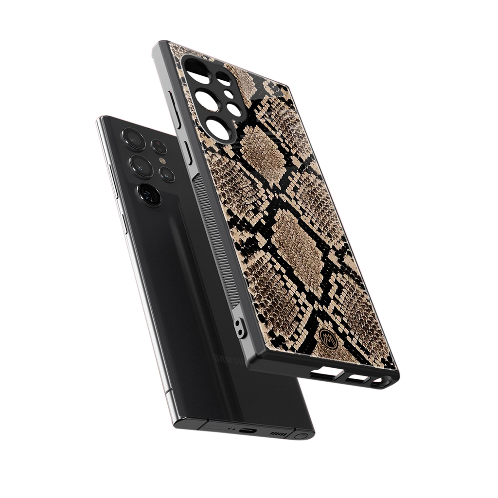 scaly chic back phone cover | glass case for samsung galaxy s23 ultra
