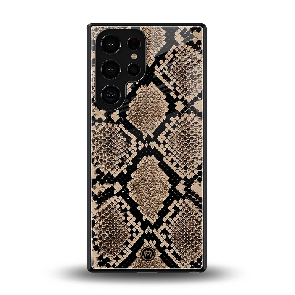 scaly chic back phone cover | glass case for samsung galaxy s25 ultra