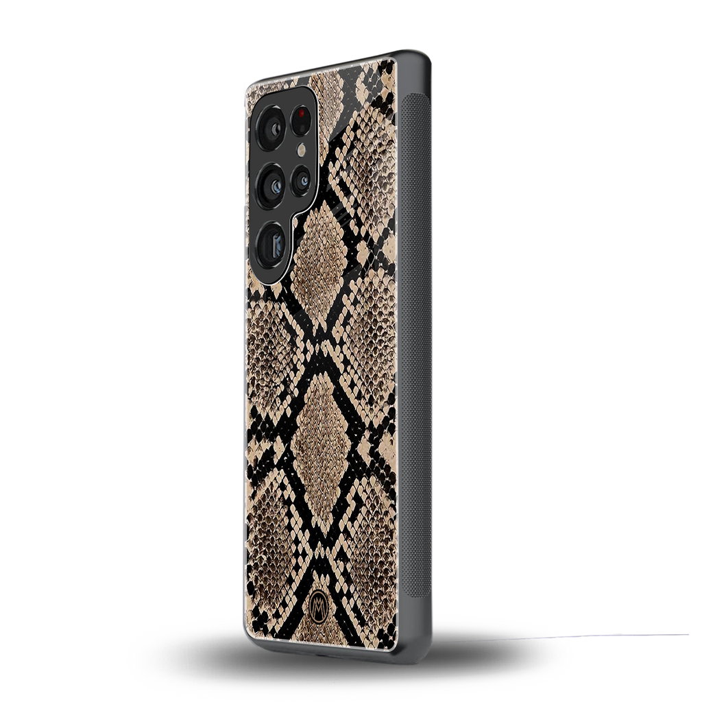 scaly chic back phone cover | glass case for samsung galaxy s25 ultra