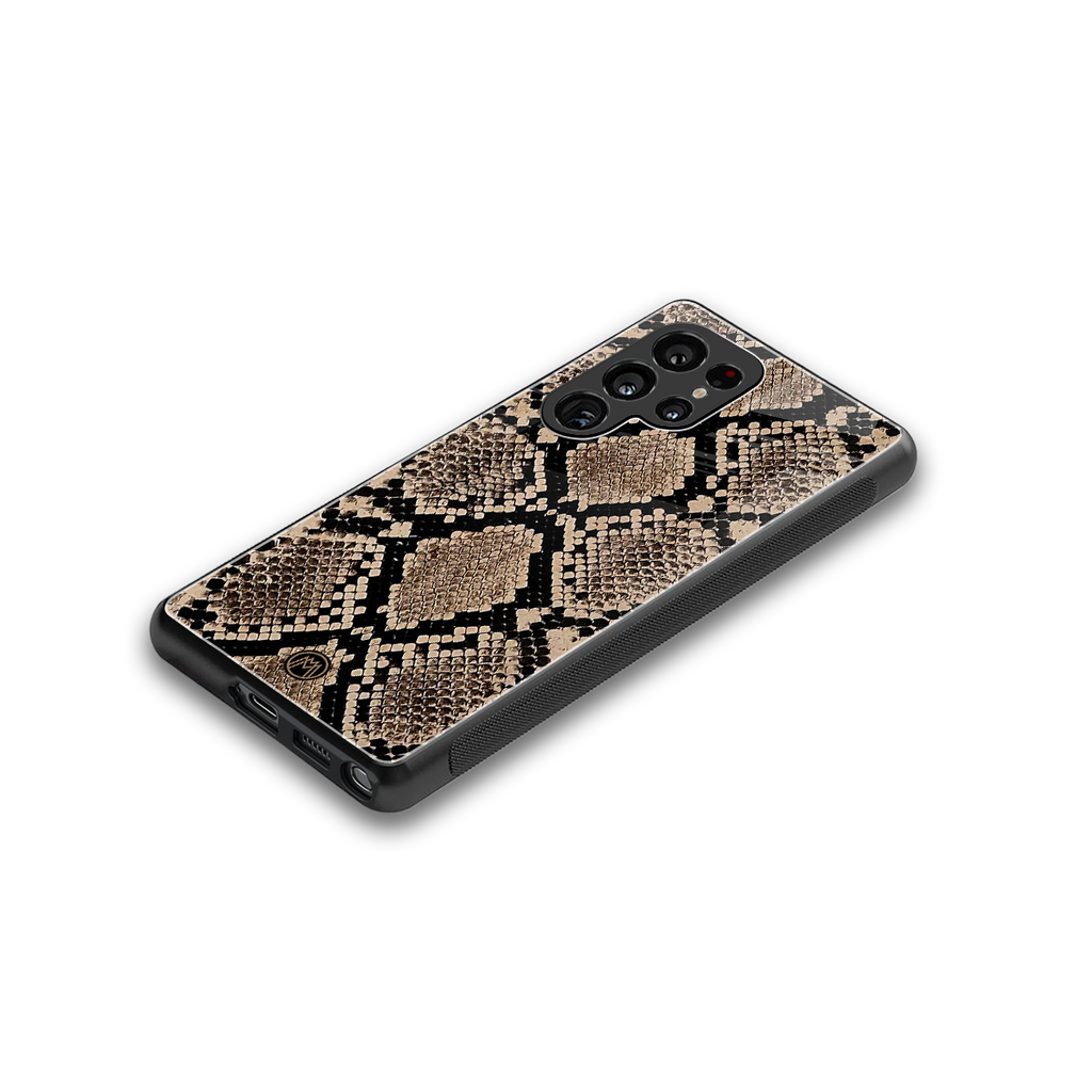 scaly chic back phone cover | glass case for samsung galaxy s25 ultra