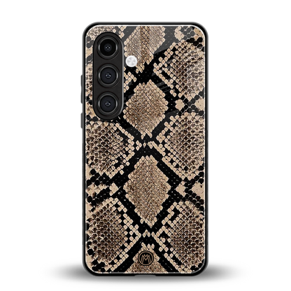 scaly chic back phone cover | glass case for samsung galaxy s24 fe