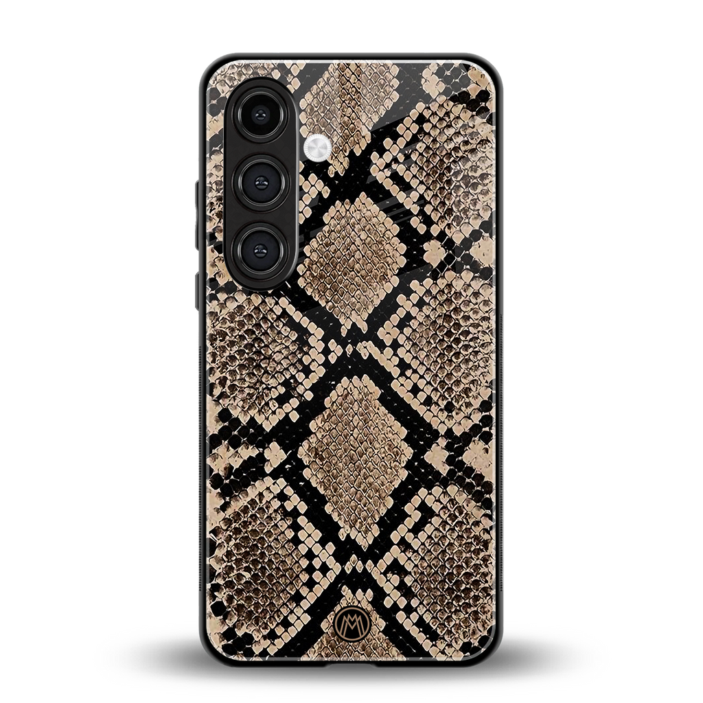 scaly chic back phone cover | glass case for samsung galaxy s23 plus