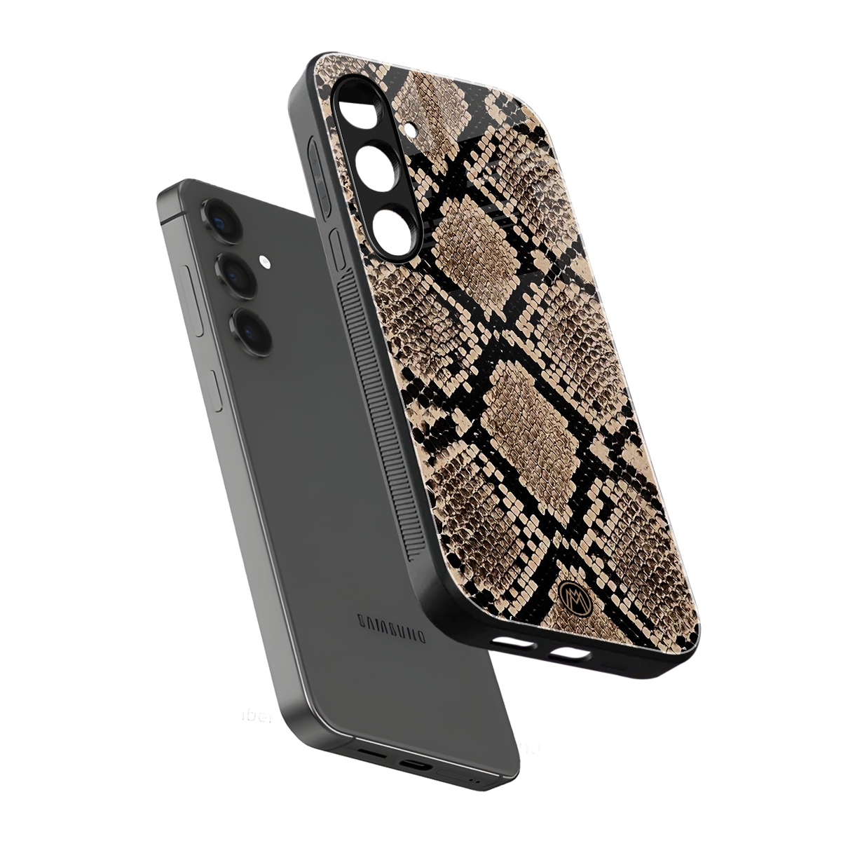 scaly chic back phone cover | glass case for samsung galaxy s24 fe