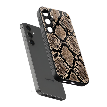 scaly chic back phone cover | glass case for samsung galaxy s24 fe