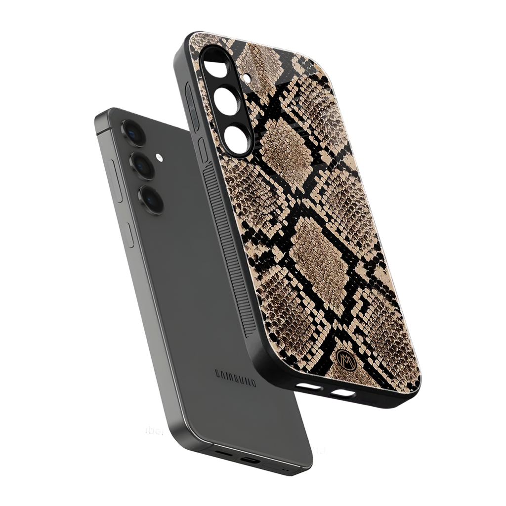 scaly chic back phone cover | glass case for samsung galaxy s23 plus