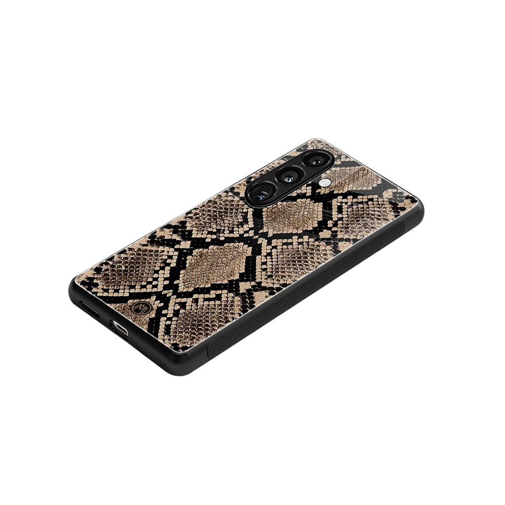 scaly chic back phone cover | glass case for samsung galaxy s25 plus