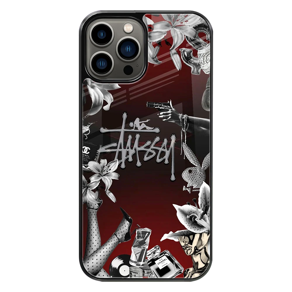 Premium Glass Back Mobile Phone Cover for iPhone, Samsung, OnePlus, Google Pixel, Redmi, Oppo, Vivo & Realme
