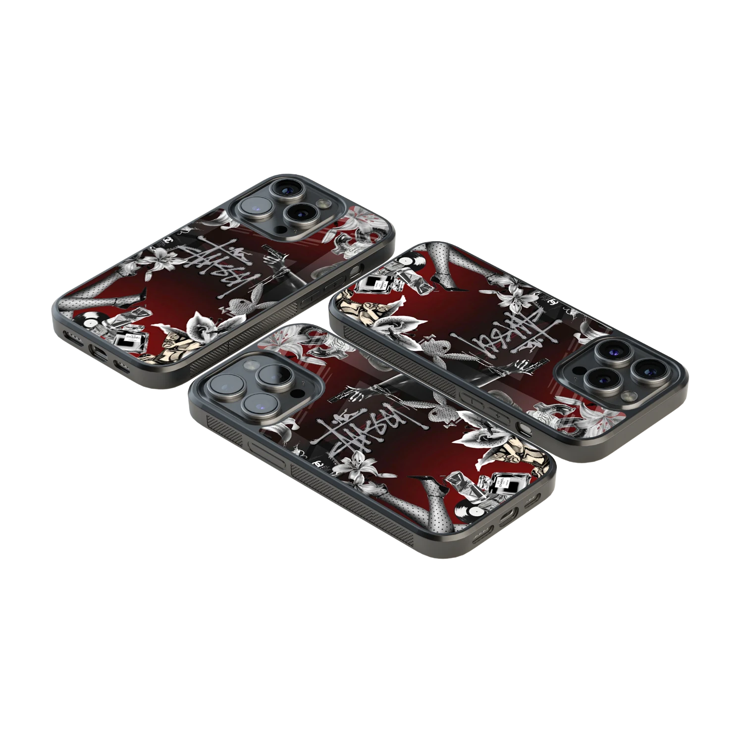 Luxury Glass Back Mobile Cover for iPhone, Samsung Galaxy, OnePlus, Pixel, Redmi & More