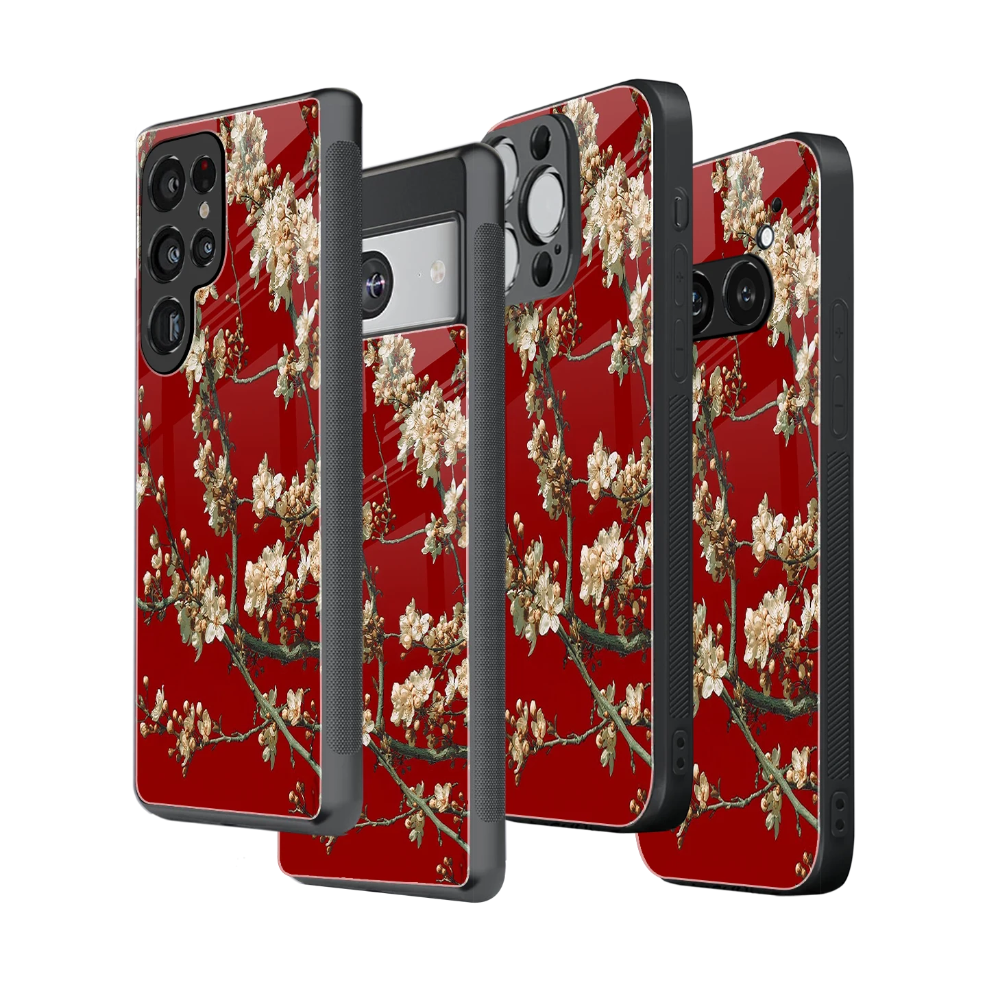 Stylish Glass Back Case for All Smartphones iPhone, Samsung, OnePlus, Pixel, Redmi, Oppo, Vivo, Motorola
