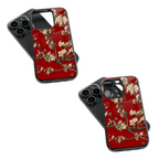 Trendy Glass Back Mobile Case for iPhone, Samsung, Redmi, OnePlus, Google Pixel, Motorola