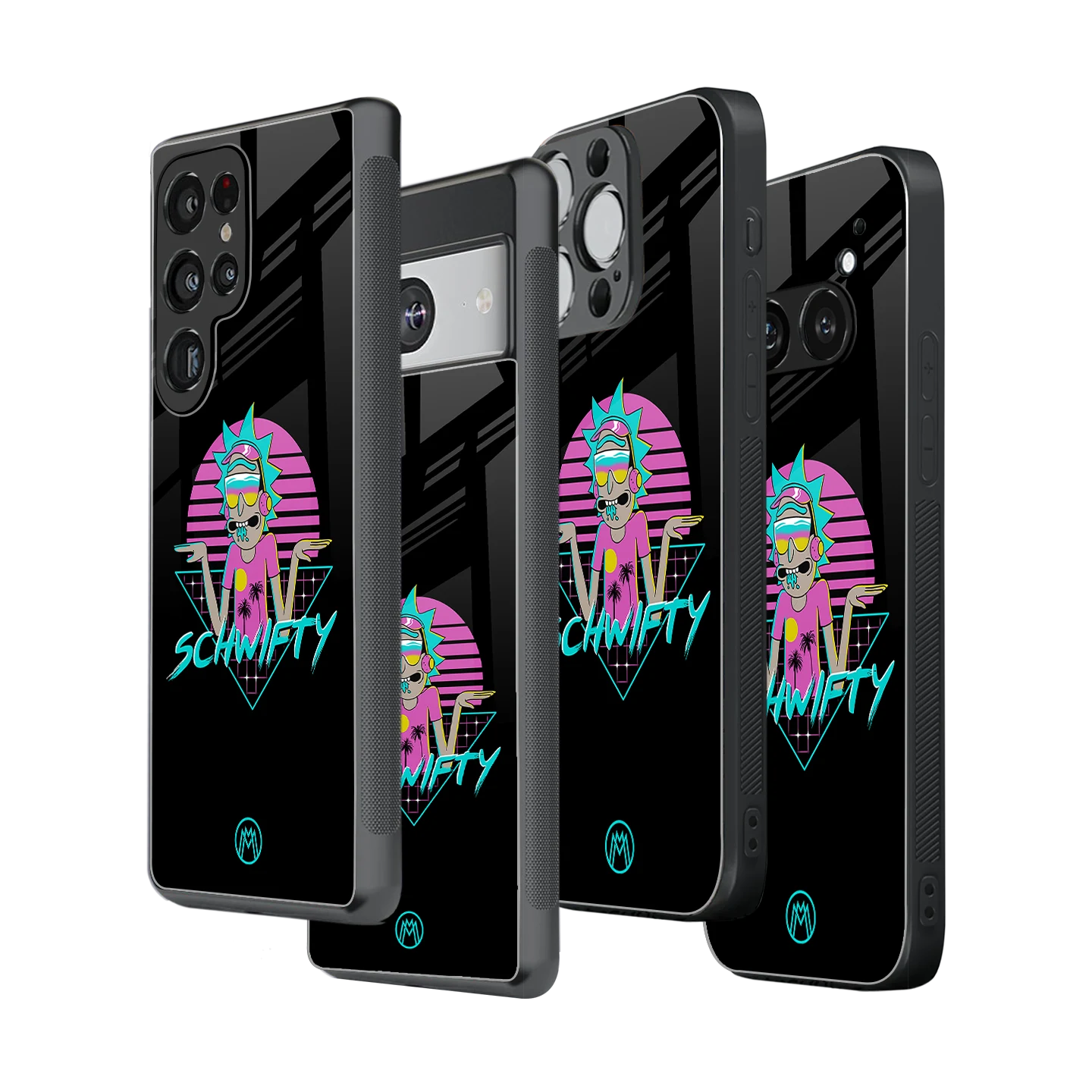 Stylish Glass Back Case for All Smartphones iPhone, Samsung, OnePlus, Pixel, Redmi, Oppo, Vivo, Motorola