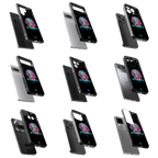 Durable Glass Back Mobile Case for iPhone, Samsung, OnePlus, Google Pixel, Redmi, Vivo, Oppo
