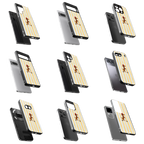 Durable Glass Back Mobile Case for iPhone, Samsung, OnePlus, Google Pixel, Redmi, Vivo, Oppo