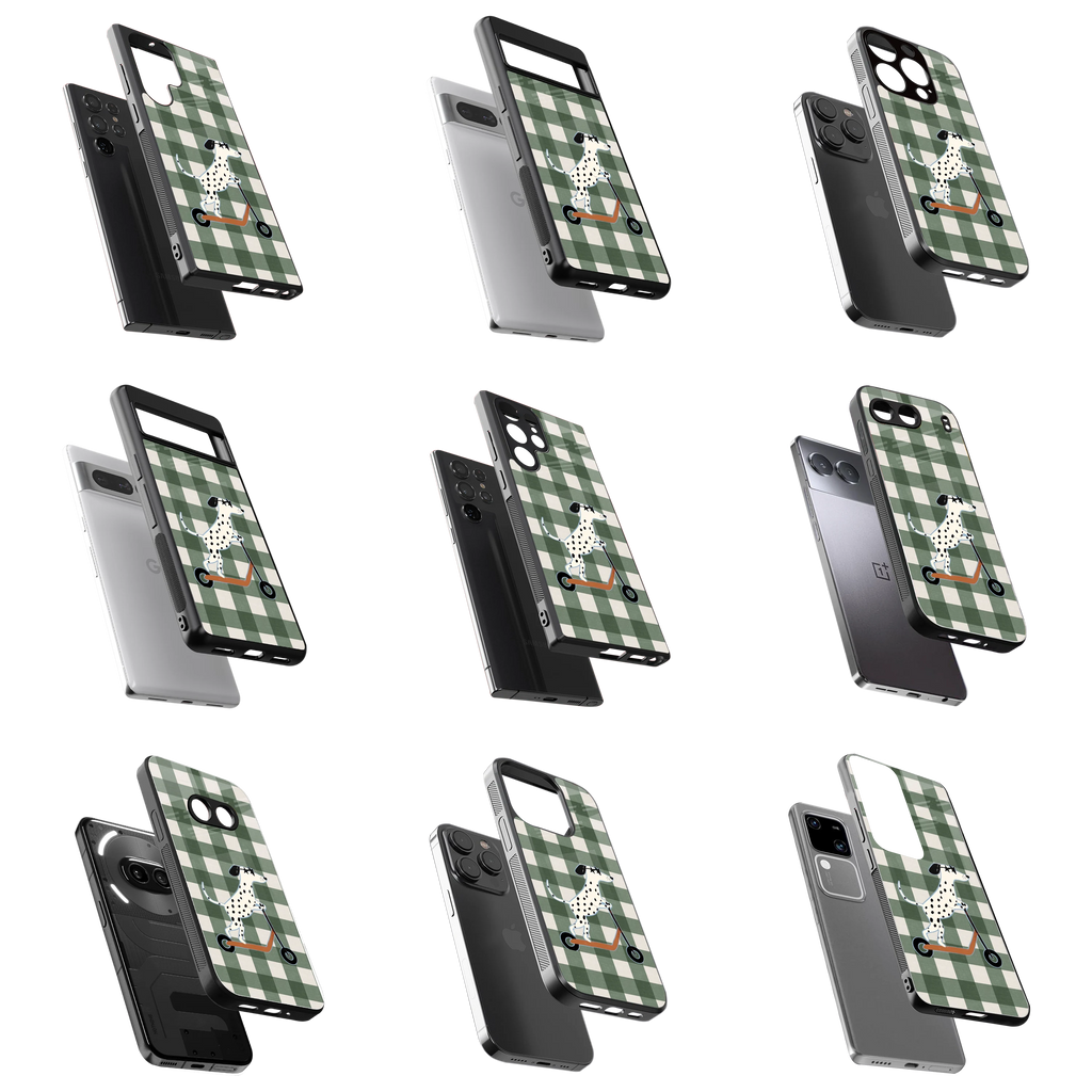 Durable Glass Back Mobile Case for iPhone, Samsung, OnePlus, Google Pixel, Redmi, Vivo, Oppo