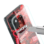 scorpio aesthetic collage back phone cover | glass case for oneplus nord ce 3