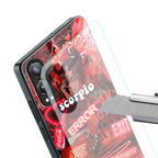 scorpio aesthetic collage back phone cover | glass case for oneplus nord ce 4 lite