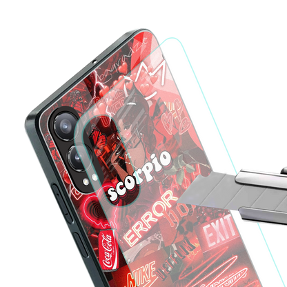 scorpio aesthetic collage back phone cover | glass case for oneplus nord ce 4 lite