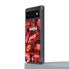 scorpio aesthetic collage back phone cover | glass case for google pixel 6