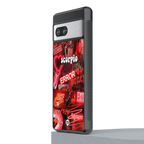 scorpio aesthetic collage back phone cover | glass case for Google Pixel 7