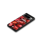 scorpio aesthetic collage back phone cover | glass case for google pixel 8 pro