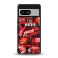 scorpio aesthetic collage back phone cover | glass case for Google Pixel 8