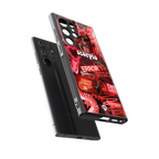 scorpio aesthetic collage back phone cover | glass case for samsung galaxy s23 ultra