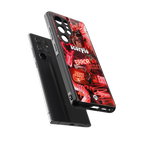 scorpio aesthetic collage back phone cover | glass case for samsung galaxy s25 ultra