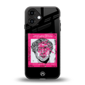 scribbled david michelangelo back phone cover | glass case for iphone 16